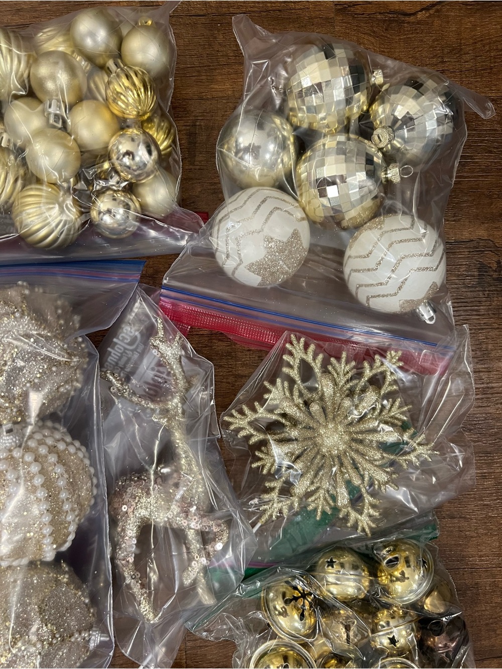 Gold/Champagne Premium Holiday/Christmas Ornaments/Decorations/Crafts - NWOT - Picture 6 of 10